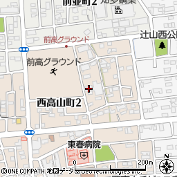 イリヤ化学株式会社　春日井工場周辺の地図