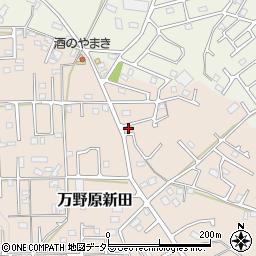 静岡県富士宮市万野原新田4031-28周辺の地図