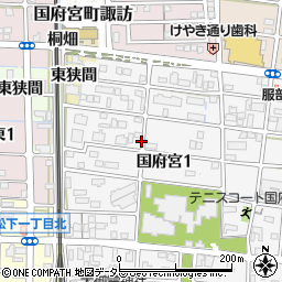 〒492-8137 愛知県稲沢市国府宮の地図