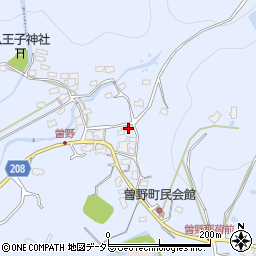 愛知県瀬戸市曽野町1743周辺の地図