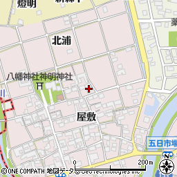 愛知県一宮市丹陽町五日市場屋敷48周辺の地図