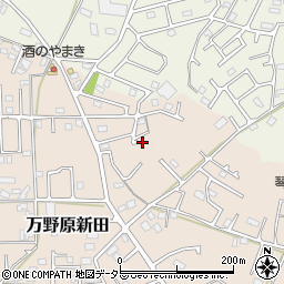 静岡県富士宮市万野原新田3498-15周辺の地図