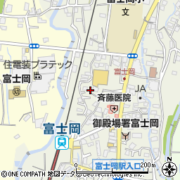 静岡県御殿場市中山521周辺の地図