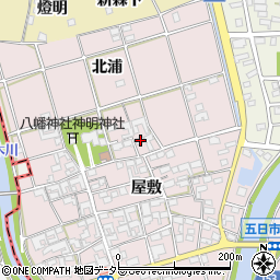 愛知県一宮市丹陽町五日市場屋敷47周辺の地図
