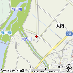 京都府福知山市下地周辺の地図