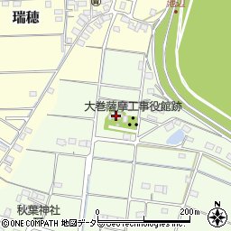 八郎田神社周辺の地図