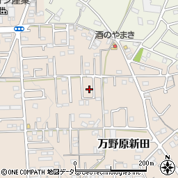 静岡県富士宮市万野原新田4042周辺の地図