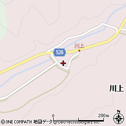 兵庫県朝来市川上131周辺の地図