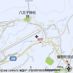 愛知県瀬戸市曽野町1401周辺の地図