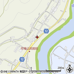 京都府船井郡京丹波町市場前橋周辺の地図
