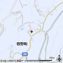 愛知県瀬戸市曽野町656周辺の地図