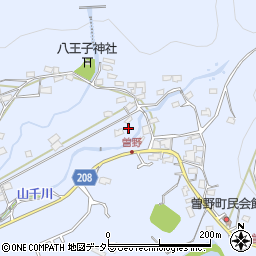 愛知県瀬戸市曽野町1668周辺の地図