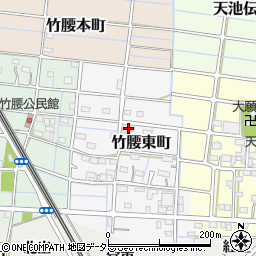 櫛田鈑金周辺の地図