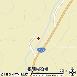 長野県下伊那郡根羽村2073周辺の地図