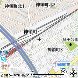 愛知県春日井市神領町3丁目15-4周辺の地図