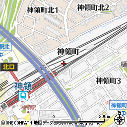 愛知県春日井市神領町456-1周辺の地図