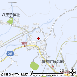 愛知県瀬戸市曽野町1722周辺の地図