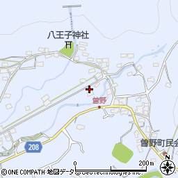 愛知県瀬戸市曽野町1405周辺の地図