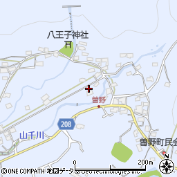 愛知県瀬戸市曽野町1405周辺の地図