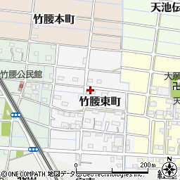 櫛田自動車鈑金塗装周辺の地図