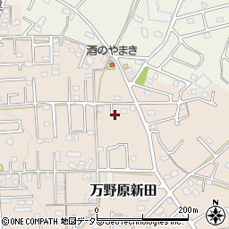 静岡県富士宮市万野原新田4043周辺の地図