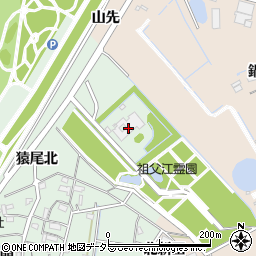 稲沢市役所　祖父江斎場周辺の地図