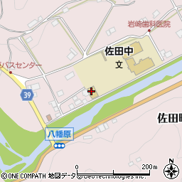 島根県出雲市佐田町八幡原208周辺の地図