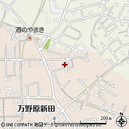 静岡県富士宮市万野原新田4031-24周辺の地図