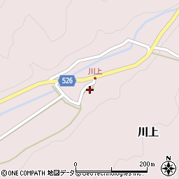 兵庫県朝来市川上136周辺の地図