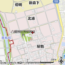 愛知県一宮市丹陽町五日市場屋敷33周辺の地図