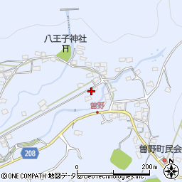 愛知県瀬戸市曽野町1411周辺の地図