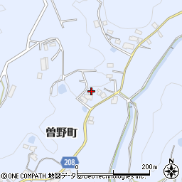 愛知県瀬戸市曽野町657周辺の地図
