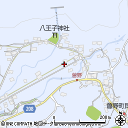 愛知県瀬戸市曽野町1421周辺の地図