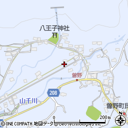 愛知県瀬戸市曽野町1421-1周辺の地図