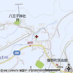 愛知県瀬戸市曽野町1704周辺の地図