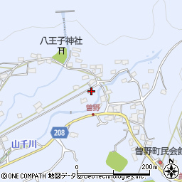 愛知県瀬戸市曽野町1667周辺の地図