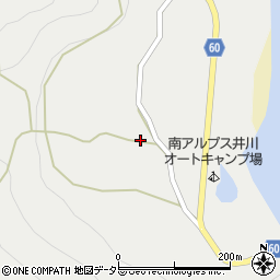 静岡県静岡市葵区田代539周辺の地図