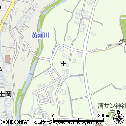 静岡県御殿場市二子243周辺の地図
