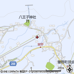 愛知県瀬戸市曽野町1417周辺の地図