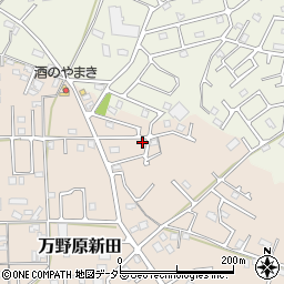 静岡県富士宮市万野原新田4031-23周辺の地図