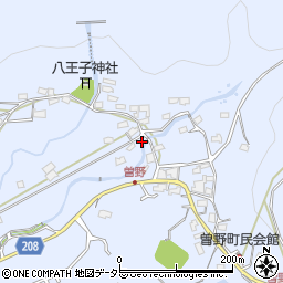 愛知県瀬戸市曽野町1664-1周辺の地図