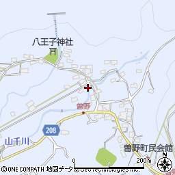 愛知県瀬戸市曽野町1664周辺の地図