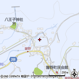 愛知県瀬戸市曽野町1712周辺の地図