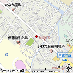 レジデンス松田周辺の地図