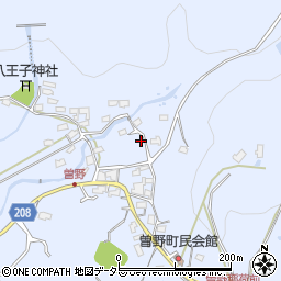 愛知県瀬戸市曽野町1730周辺の地図