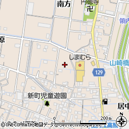愛知県稲沢市祖父江町祖父江居中周辺の地図