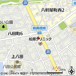 春日井ホーエー倉庫生活館春日井店周辺の地図