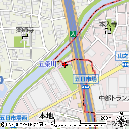 オリエンタルグリーンクラブ一宮周辺の地図