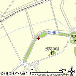 千葉県いすみ市新田周辺の地図