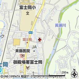御殿場市富士岡支所周辺の地図